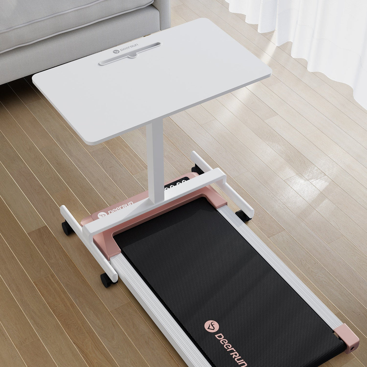 WhisperGlide Under-Desk Treadmill - Silent Walking Pad for Office & Home Office